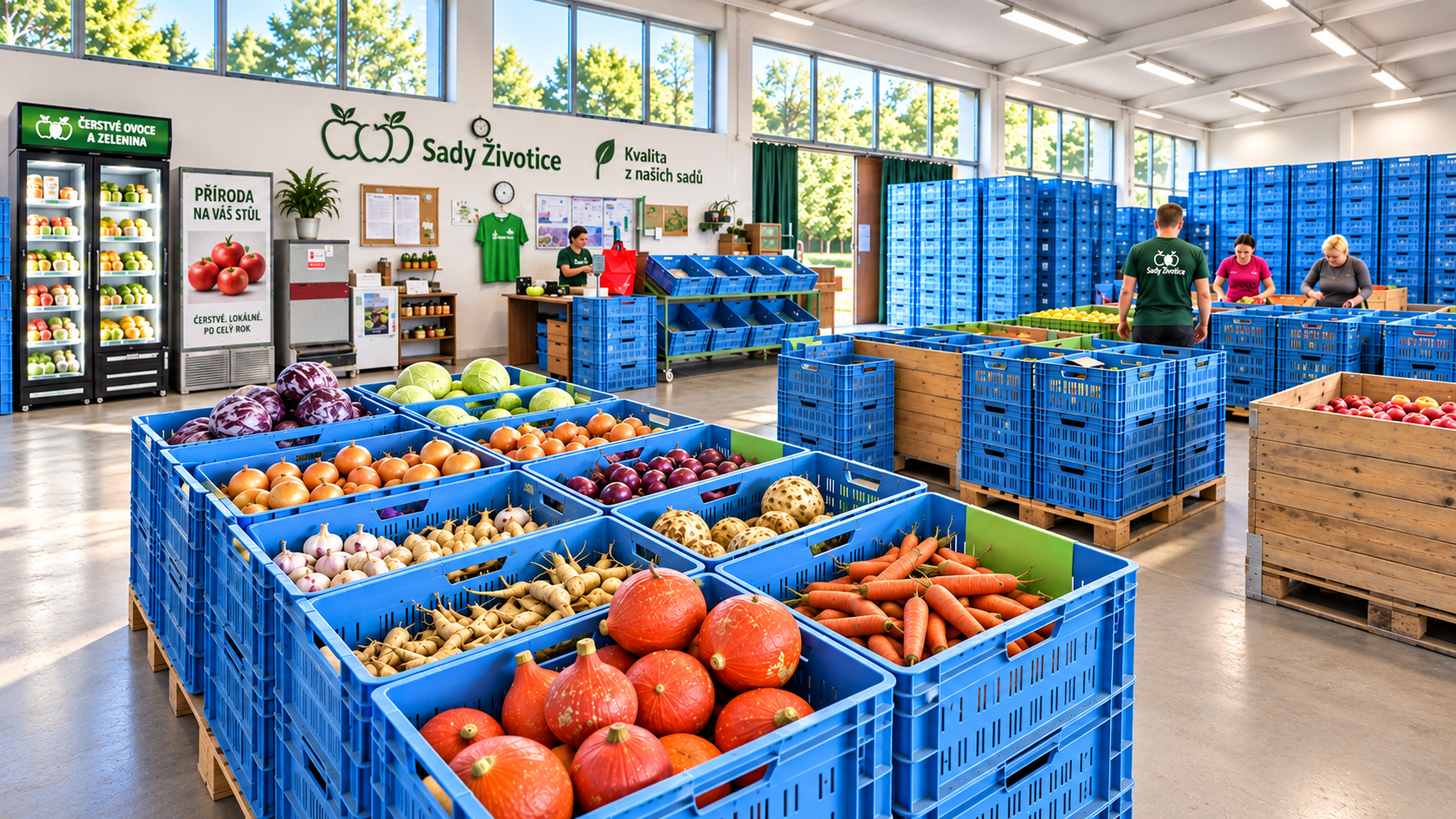 Farmářská prodejna sady Životice